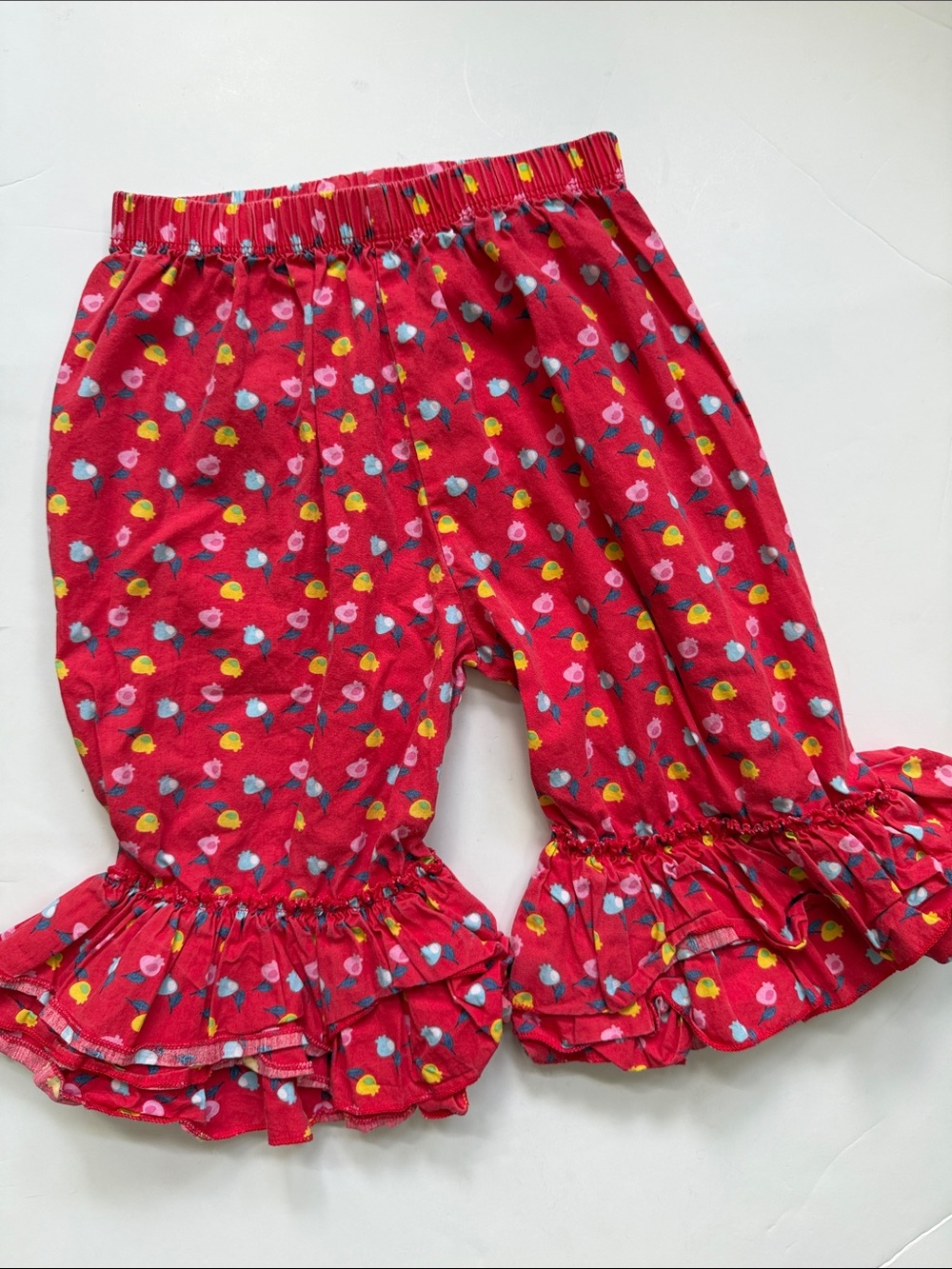 JELLY THE PUG Ruffle Print Shorts